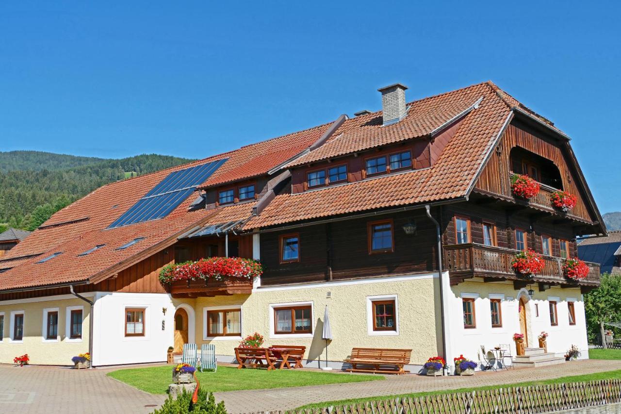 Appartamento Hiaslahof Mariapfarr Esterno foto